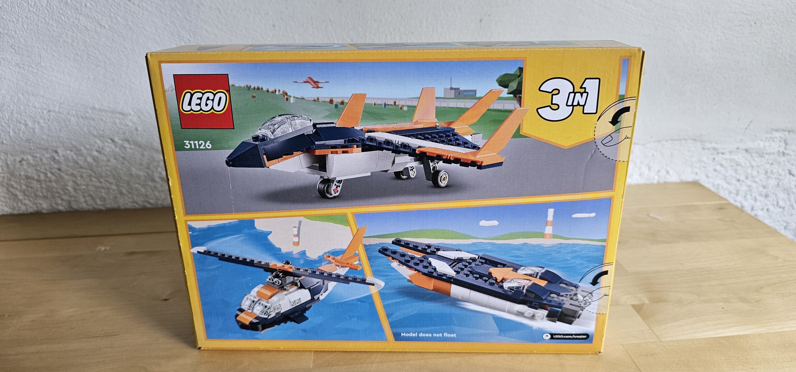 Lego® 31126 Creator 3 in 1 Überschalljet – Bild 2