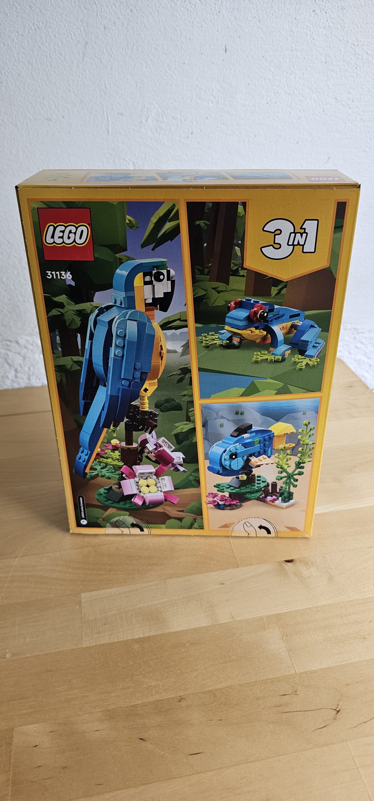 Lego® 31136 Creator 3 in 1 Exotischer Papagei – Bild 2