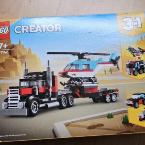 Lego® 31146 Creator 3 in 1 Tieflader mit Hubschrauber