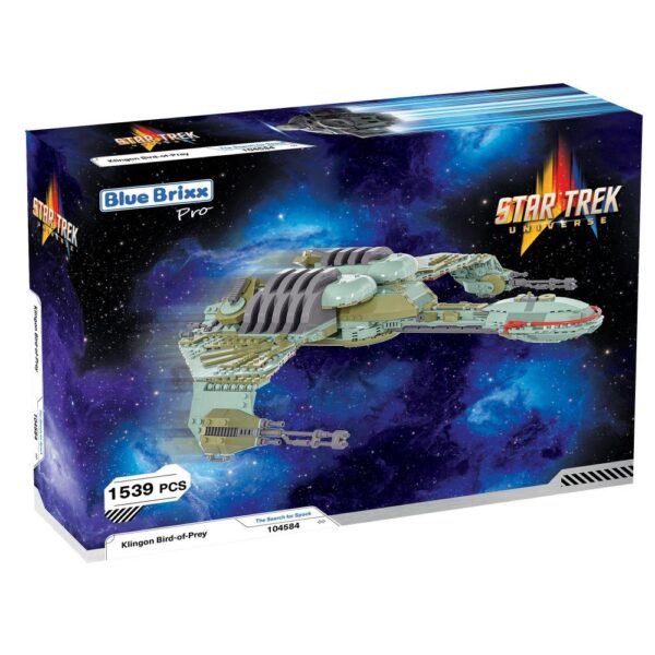 BlueBrixx-Pro 104584 Star Trek Klingon Bird-of-Prey