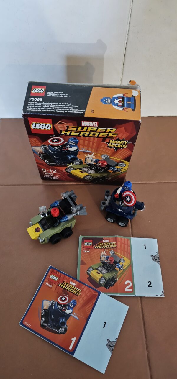 Lego® 76065 Mighty Micros: Captain America vs. Red Skull – Bild 2