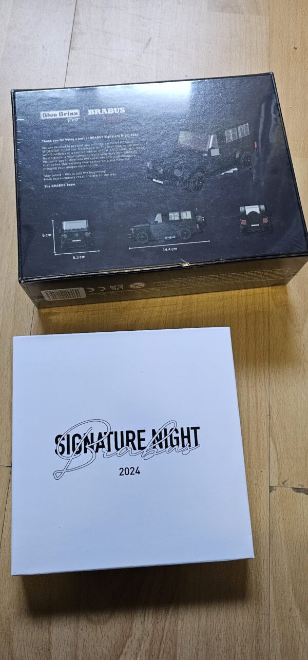 BlueBrixx-Pro Brabus RARITÄT Signature Night 2024 LIMITIED EDITION - LIMITIERTE AUFLAGE – Bild 2
