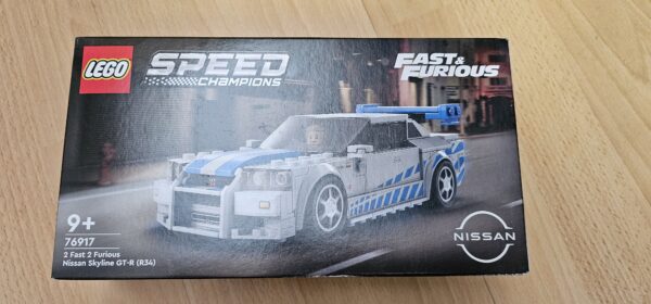Lego® 76917 Speed Champions 2 Fast 2 Furious – Nissan Skyline GT-R (R34)