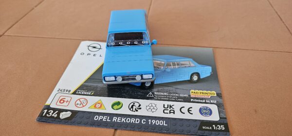 COBI 24598 Opel Rekord C 1900 L – Bild 2
