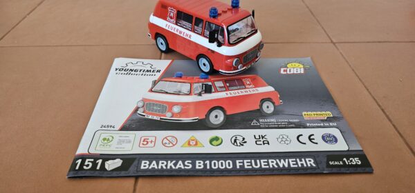 COBI 24594 Barkas B1000 Feuerwehr