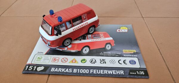 COBI 24594 Barkas B1000 Feuerwehr – Bild 2