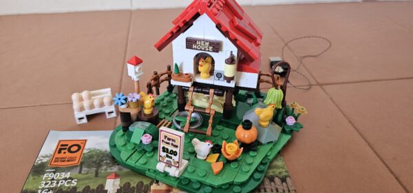 Lumibricks Funwhole F9034 Bauernhof Hühnerstall – Bild 2