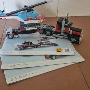 Lego® 31146 Creator 3 in 1 Tieflader mit Hubschrauber