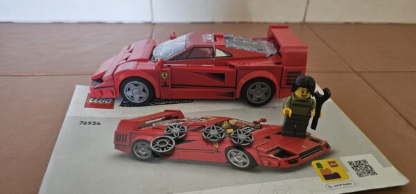 Lego® 76934 Speed Champions Ferrari F40 Supersportwagen – Bild 2