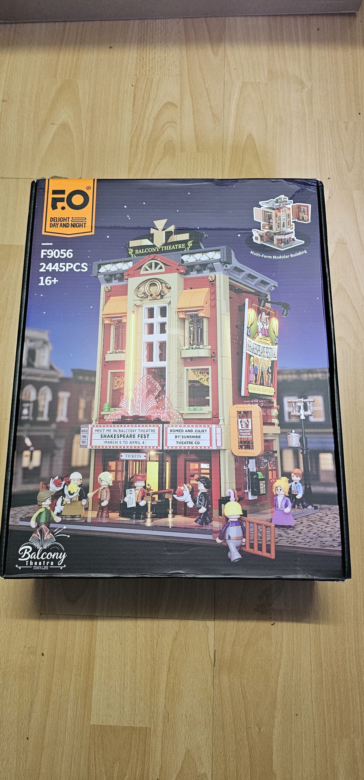 Lumibricks Funwhole F9056 Balcony Theatre / Balkon-Theater