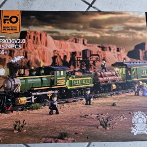 Lumibricks Funwhole F9036 Western-Güterzug