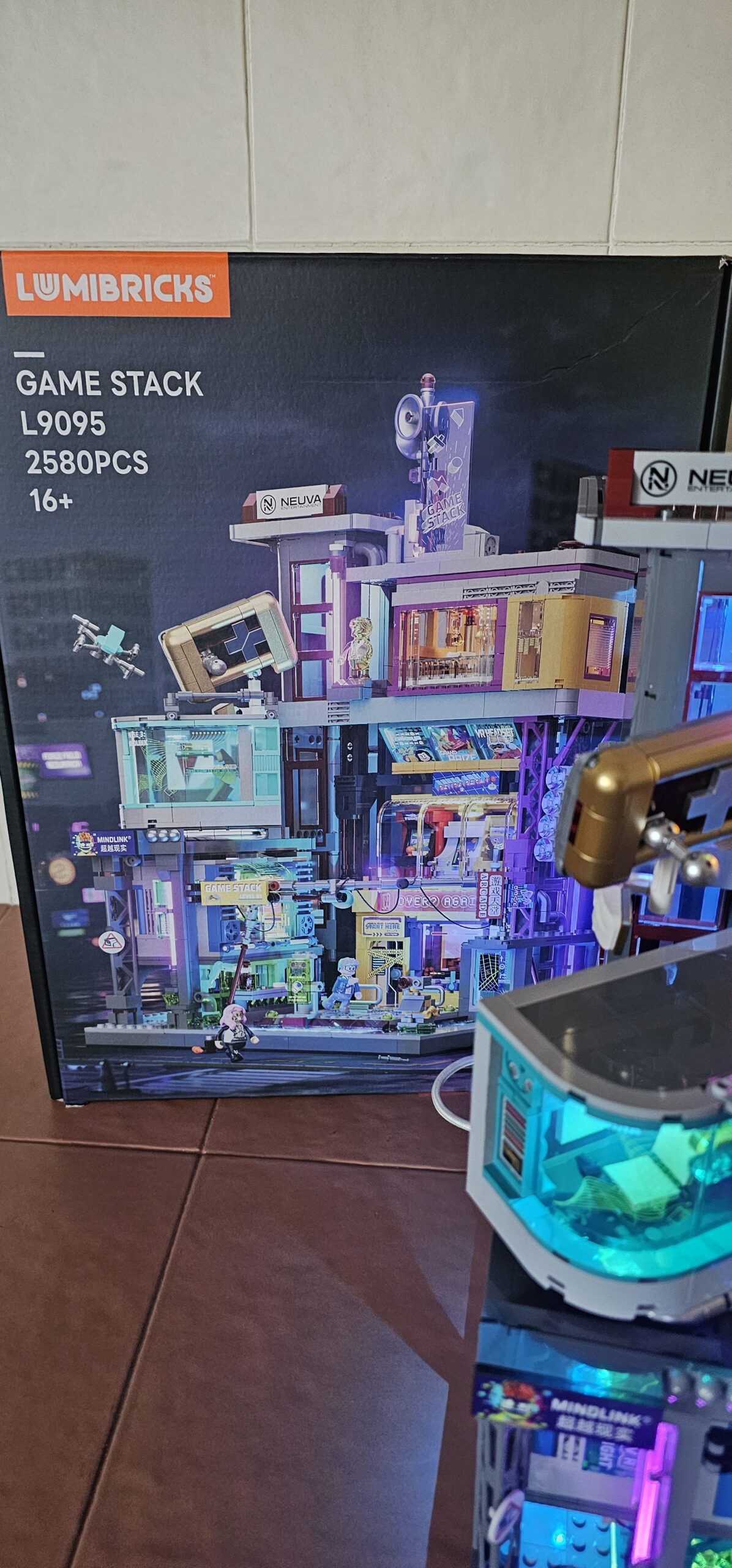 Lumibricks Funwhole L9095 Game Stack Cyberpunk Neoncity ...