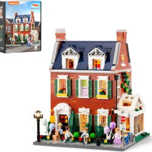 Lumibricks Funwhole 15009 Reihenhaus aus rotem Backstein Redbrick Row House