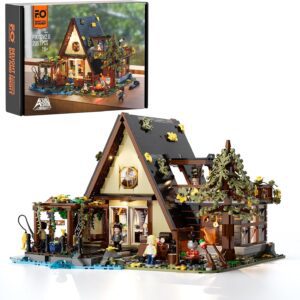 Lumibricks Funwhole F9013 A-Frame Cabin
