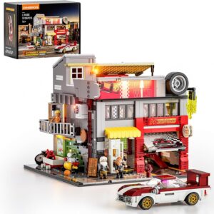 Lumibricks Funwhole L9088 Street Mod Garage