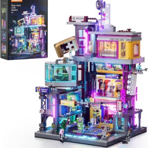 Lumibricks Funwhole L9095 Game Stack Cyberpunk Neoncity